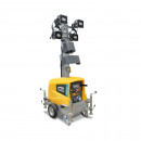 Belysningsmast, 7M, Atlas Copco Hi-Light E3